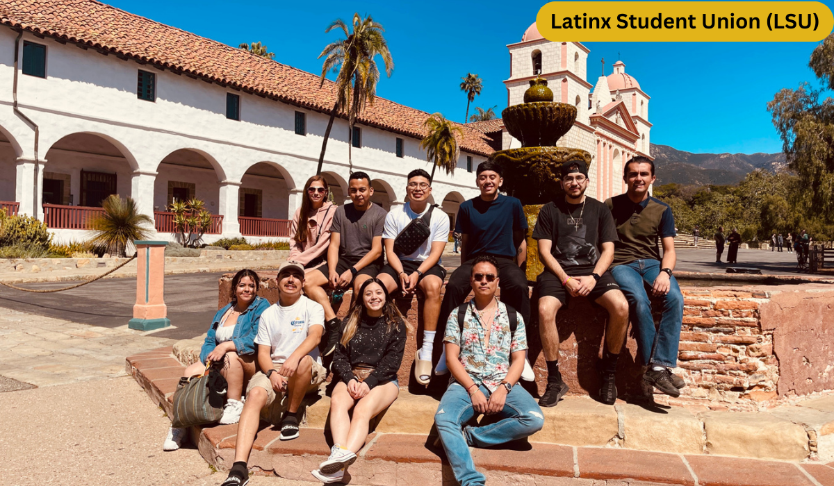 Photo of members of the Latinx Student Union