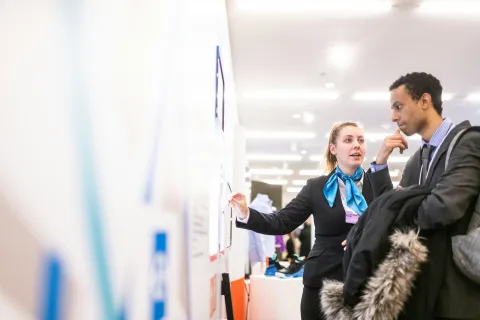 Student Receiving Career Guidance 